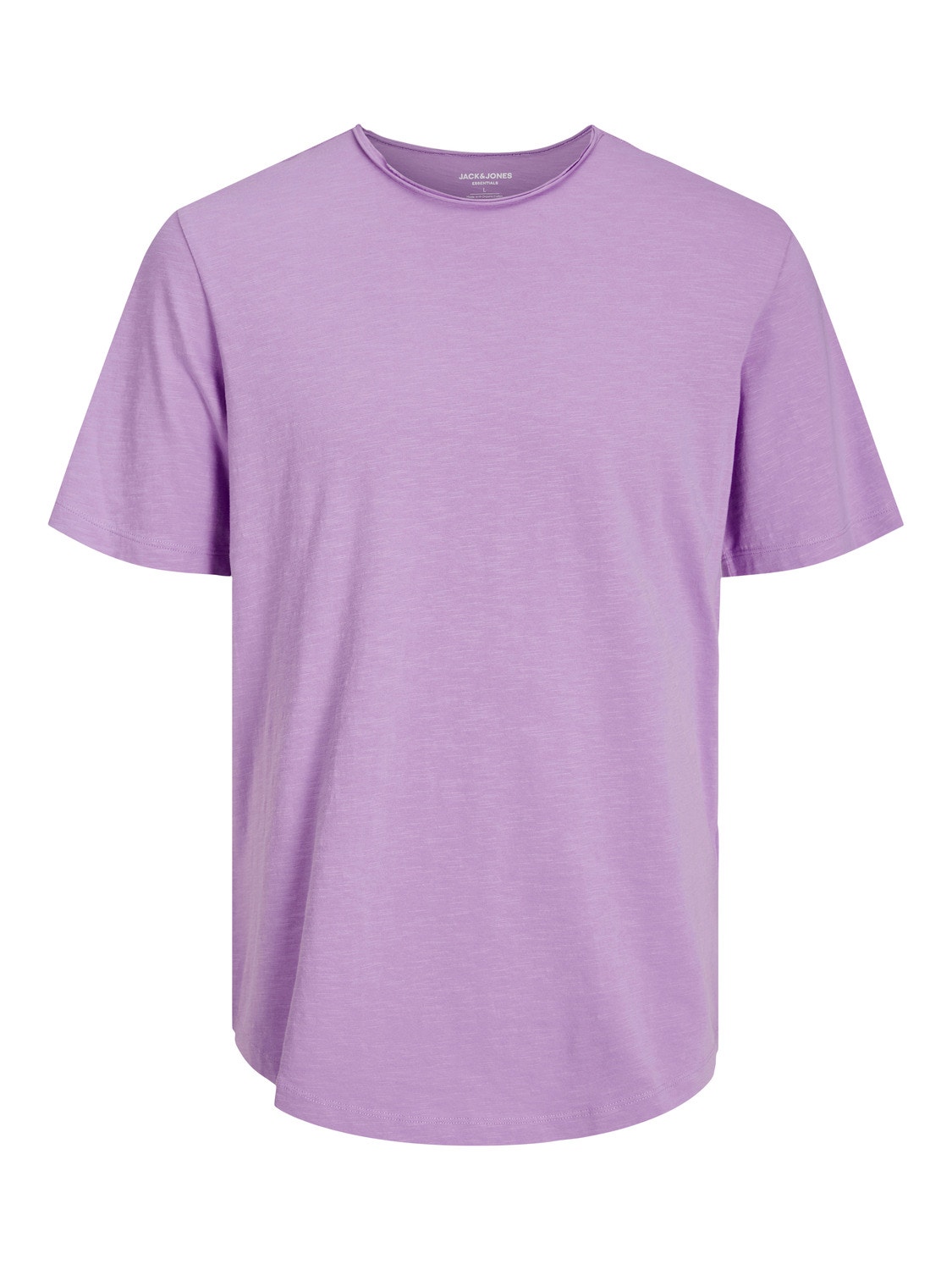 Jack & Jones Vienspalvis Apskritas kaklas Marškinėliai -Purple Rose - 12182498