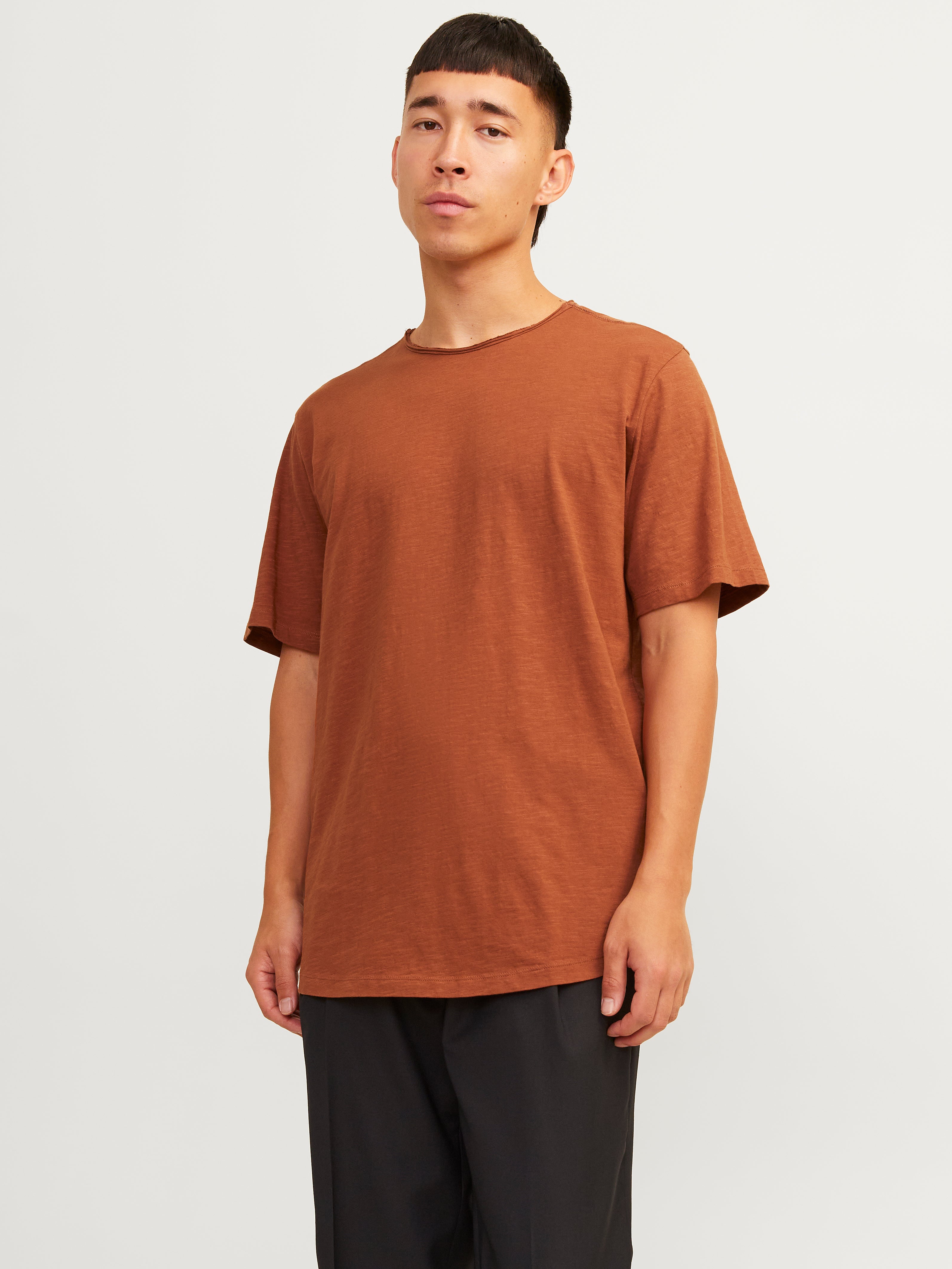 Jack & Jones Bez vzoru Kruhový výstřih Tričko - 12182498
