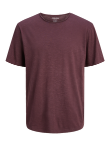 Jack & Jones T-shirt Uni -Plum Perfect - 12182498