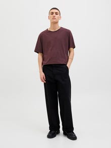 Jack & Jones Vienkrāsains T-krekls -Plum Perfect - 12182498