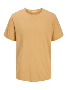 Jack & Jones Einfarbig T-shirt -Curry - 12182498