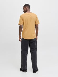 Jack & Jones Enfärgat T-shirt -Curry - 12182498