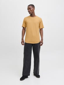 Jack & Jones Enfärgat T-shirt -Curry - 12182498