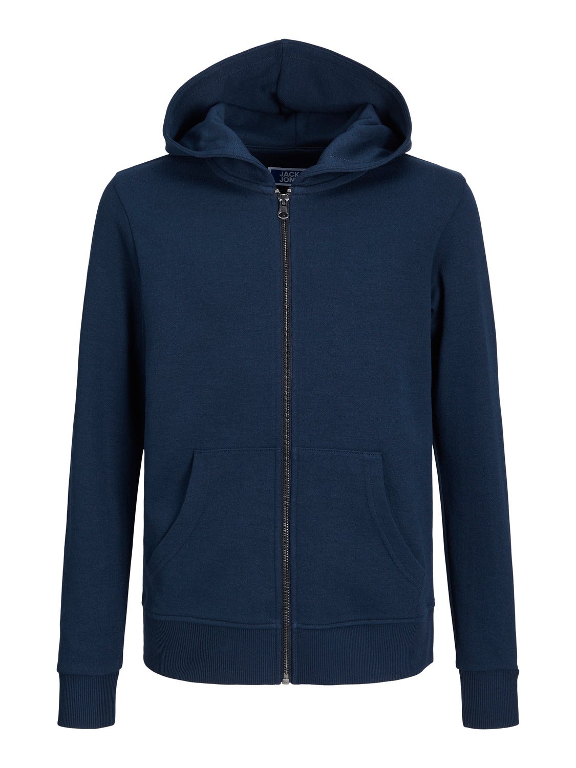 Boys navy zip up on sale hoodie