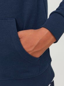 Jack & Jones Einfarbig Kapuzenpullover mit Reißverschluss Für jungs -Navy Blazer - 12182519