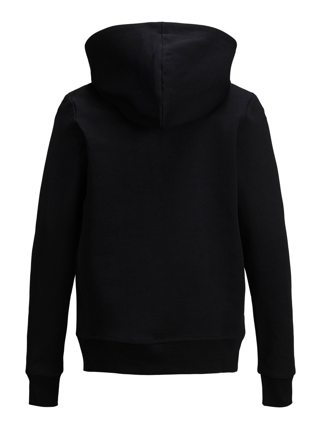 Jack & Jones Plain Zip hoodie Junior -Black - 12182519