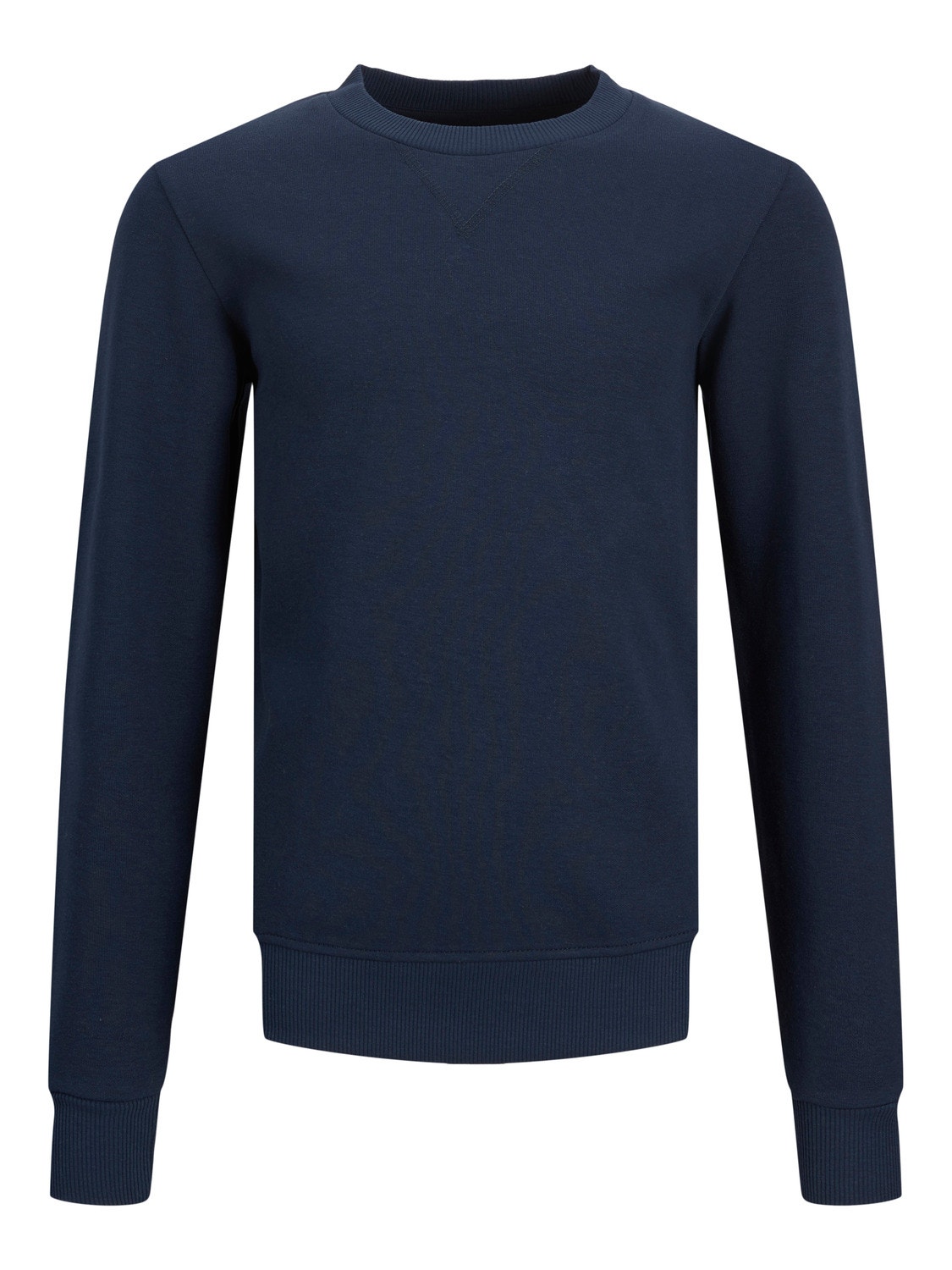 Jack & Jones Plain Crew neck Sweatshirt For boys -Navy Blazer - 12182520