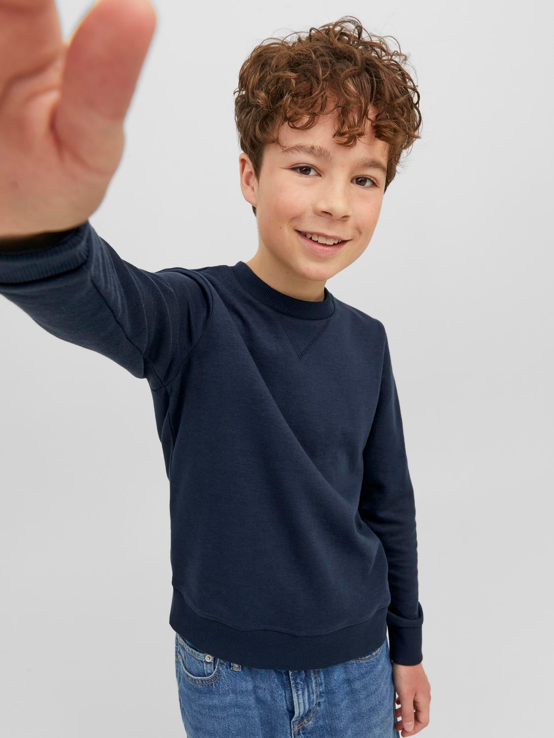 Plain Sweatshirt For boys with 20% discount! | Jack u0026 Jones®