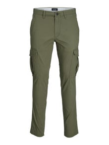 Jack & Jones Pantalon cargo Slim Fit -Deep Lichen Green - 12182538