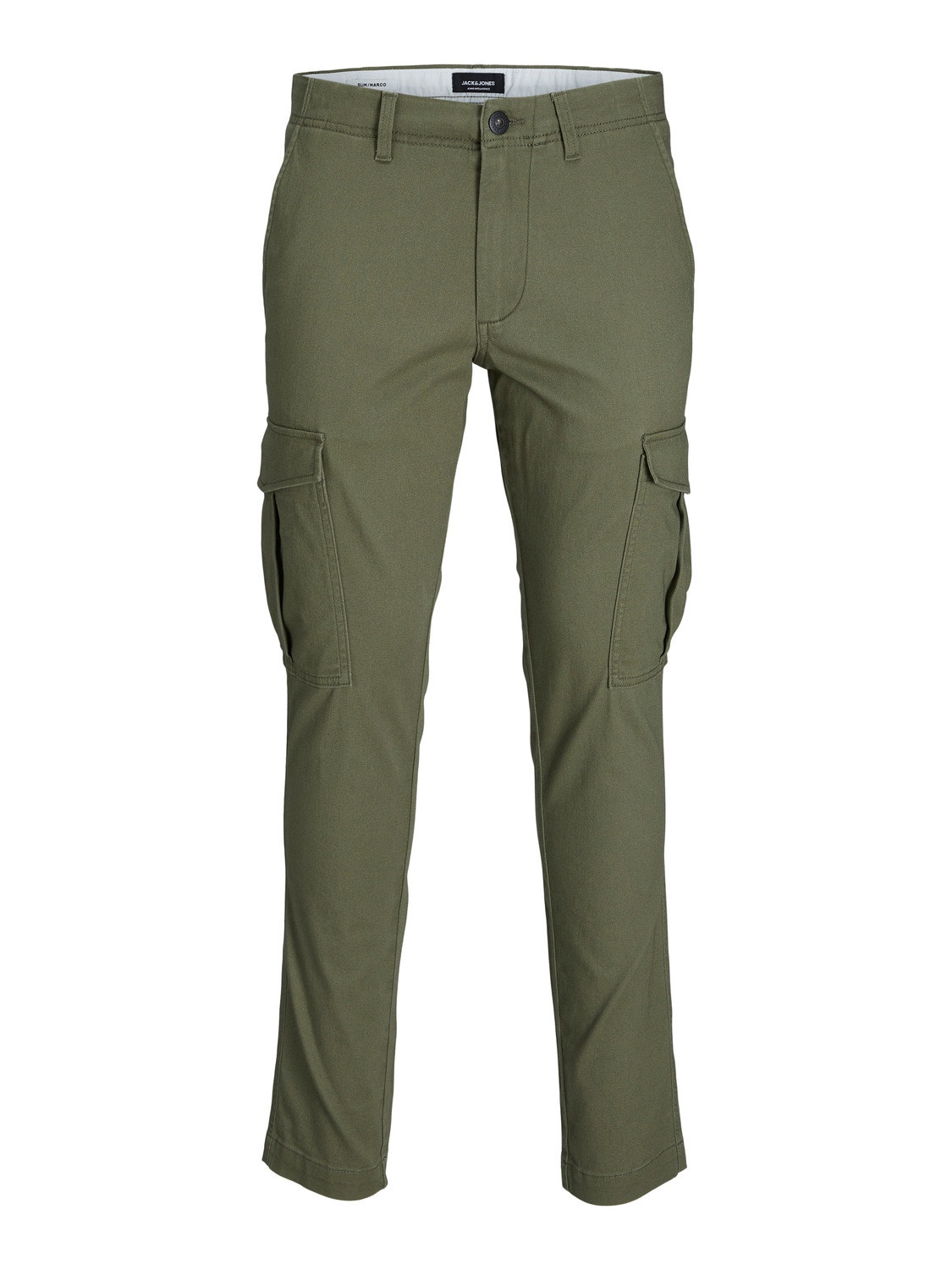 Jack & Jones Slim Fit Cargo kalhoty -Deep Lichen Green - 12182538
