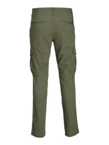 Jack & Jones Slim Fit Cargo kalhoty -Deep Lichen Green - 12182538