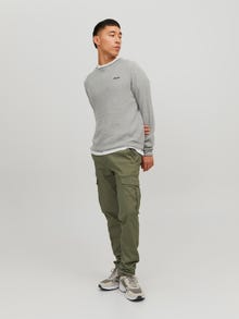 Jack & Jones Παντελόνι Slim Fit Cargo -Deep Lichen Green - 12182538