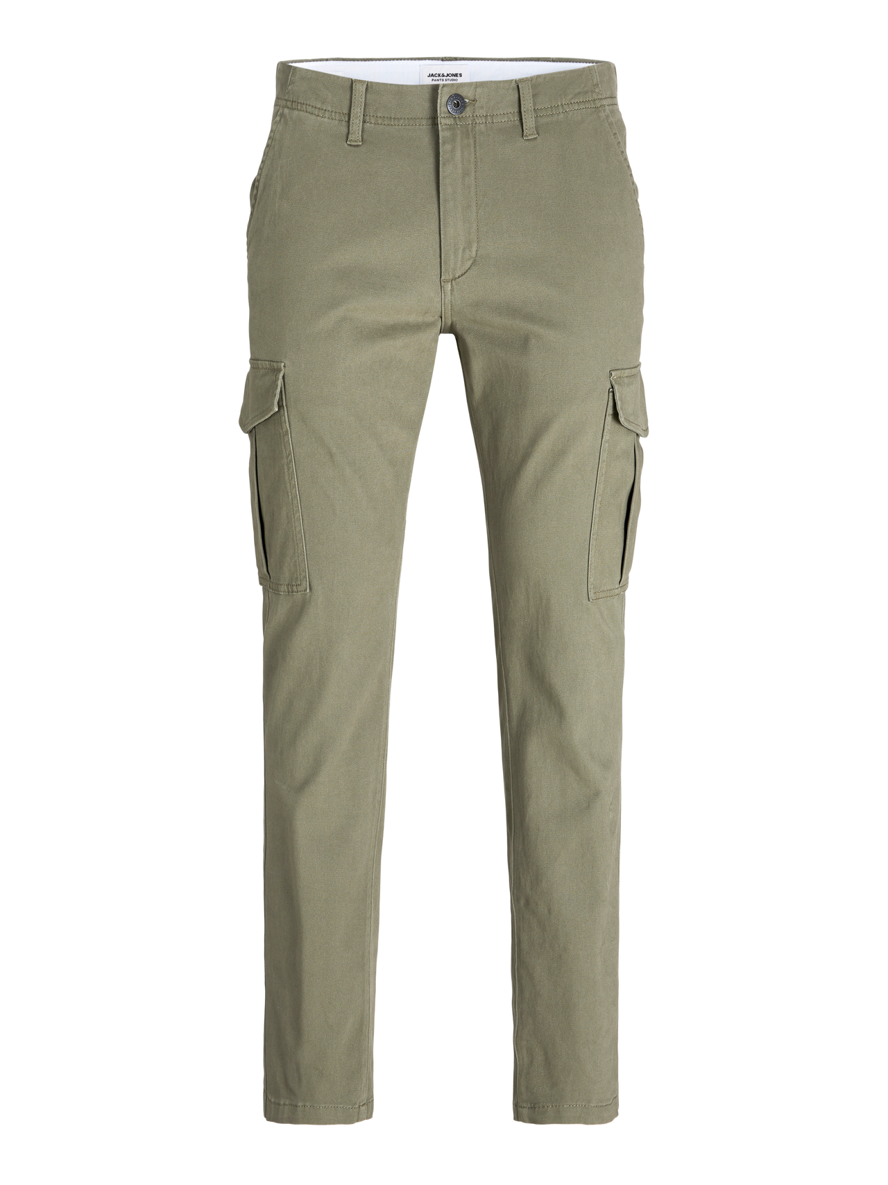 Jack & Jones Pantalon cargo Slim Fit -Dusty Olive - 12182538