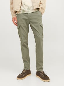 Jack & Jones Calças Cargo Slim Fit -Dusty Olive - 12182538