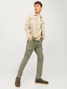 Jack & Jones Pantaloni cargo Slim Fit -Dusty Olive - 12182538