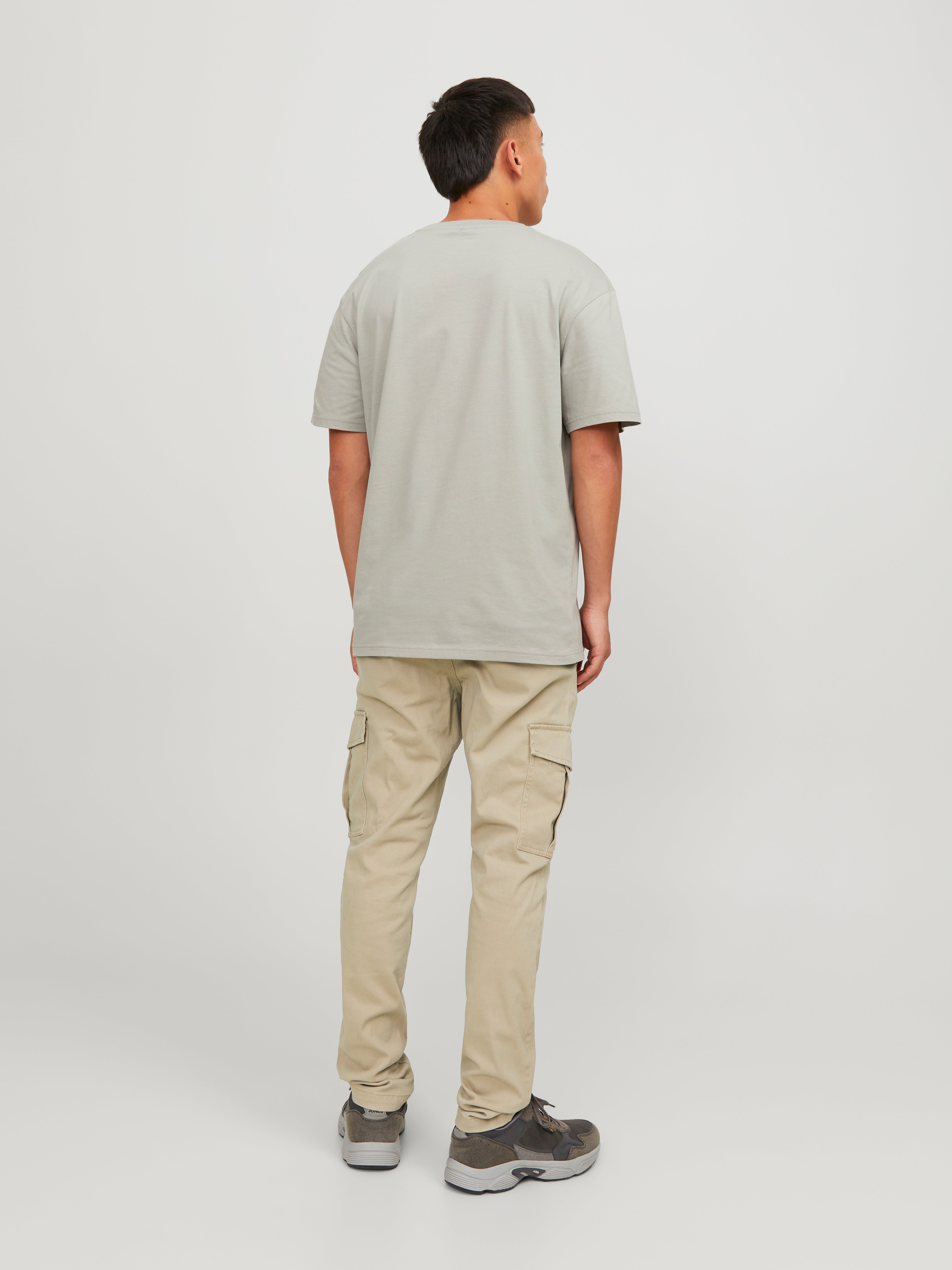 Jack & Jones Slim Fit Cargo kalhoty -Crockery - 12182538