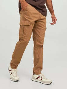 Jack & Jones Slim Fit Cargo kalhoty -Otter - 12182538