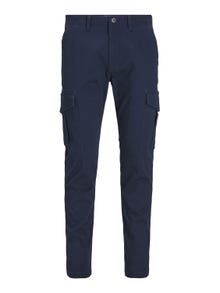 Jack & Jones Pantalon cargo Slim Fit -Navy Blazer - 12182538