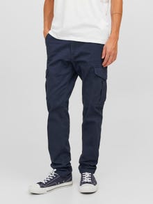 Jack & Jones Pantalon cargo Slim Fit -Navy Blazer - 12182538