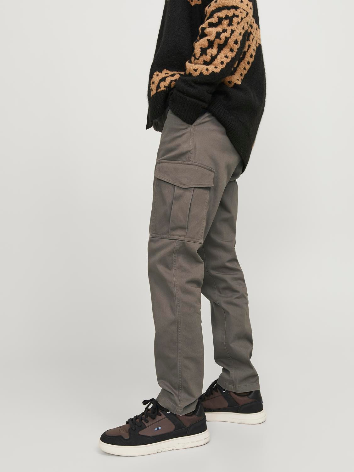 Jack & Jones Slim Fit Spodnie bojówki -Bungee Cord - 12182538