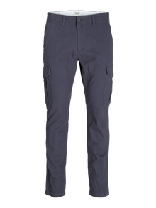 Jack & Jones Slim Fit Cargo trousers -India Ink - 12182538