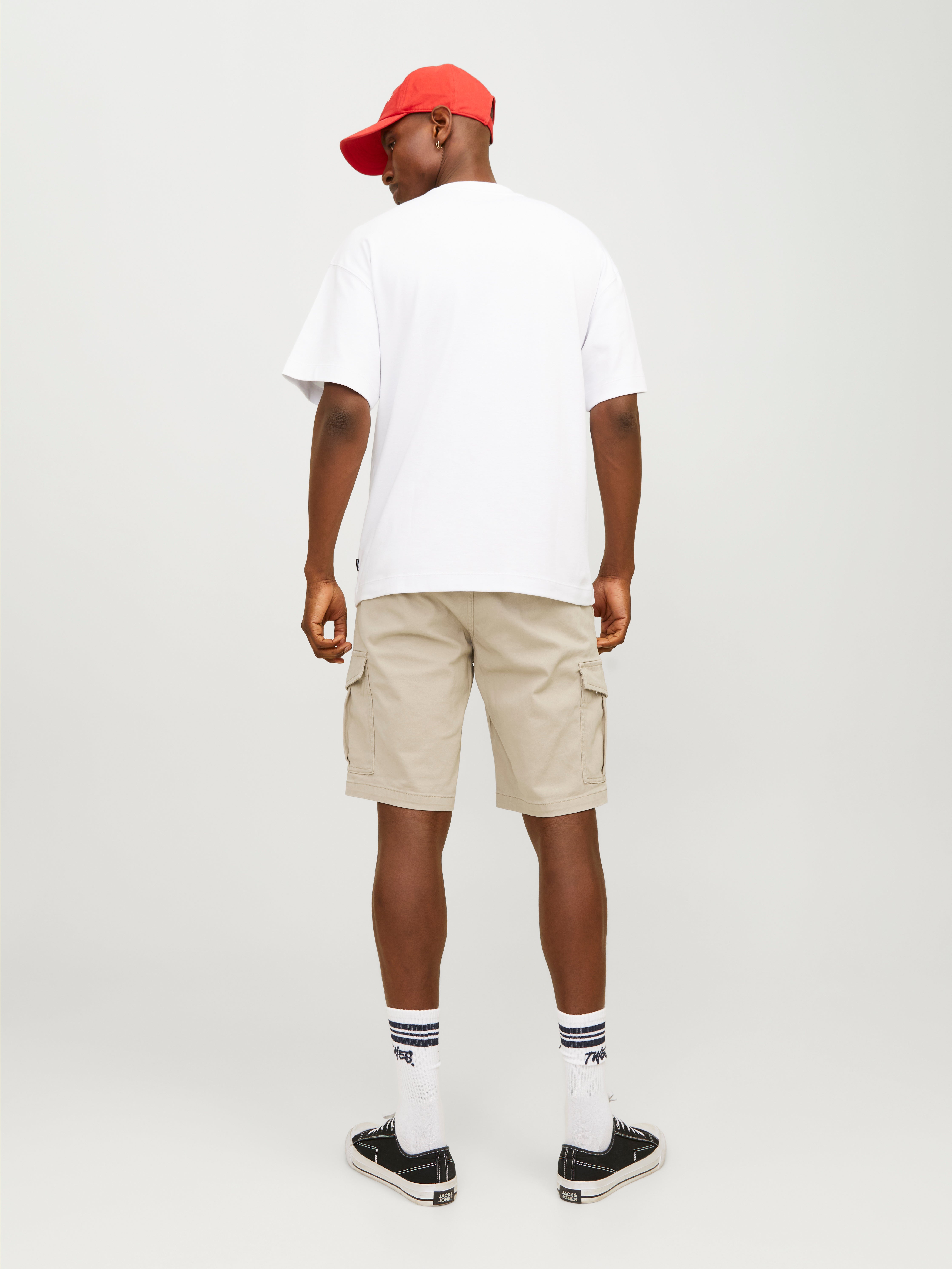 Jack & Jones BERMUDA TIPO CARGO Regular Fit -Crockery - 12182555