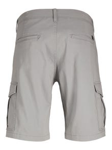 Jack & Jones Regular Fit Krótkie bojówki -Ultimate Grey - 12182555