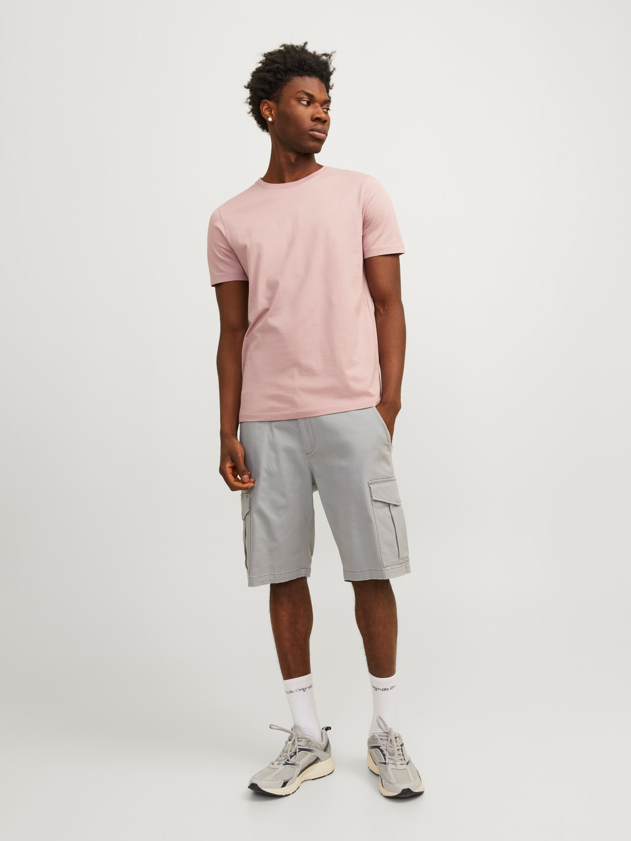 Jack & Jones Short en cargo Regular Fit -Ultimate Grey - 12182555