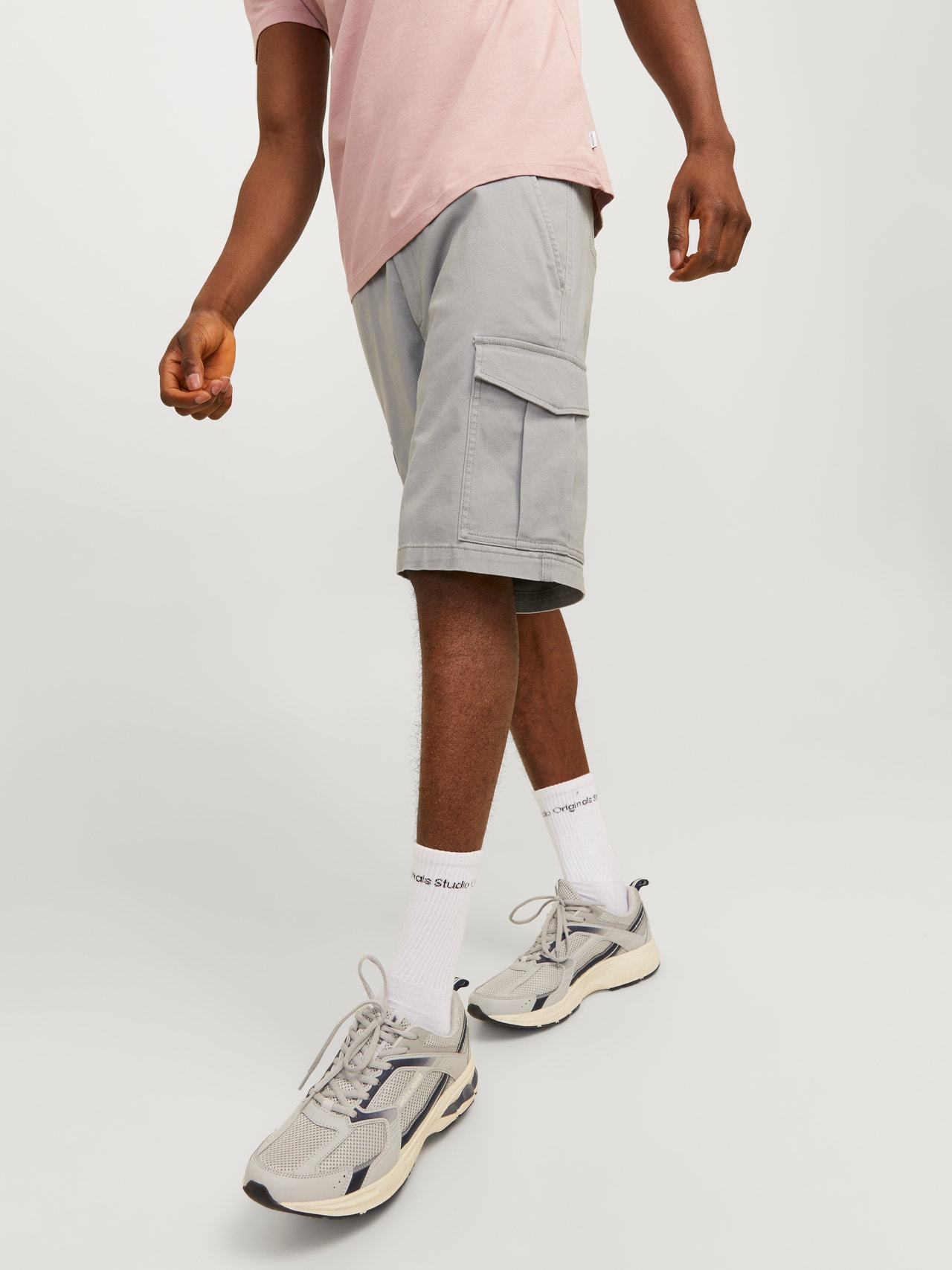 Jack & Jones Short en cargo Regular Fit -Ultimate Grey - 12182555