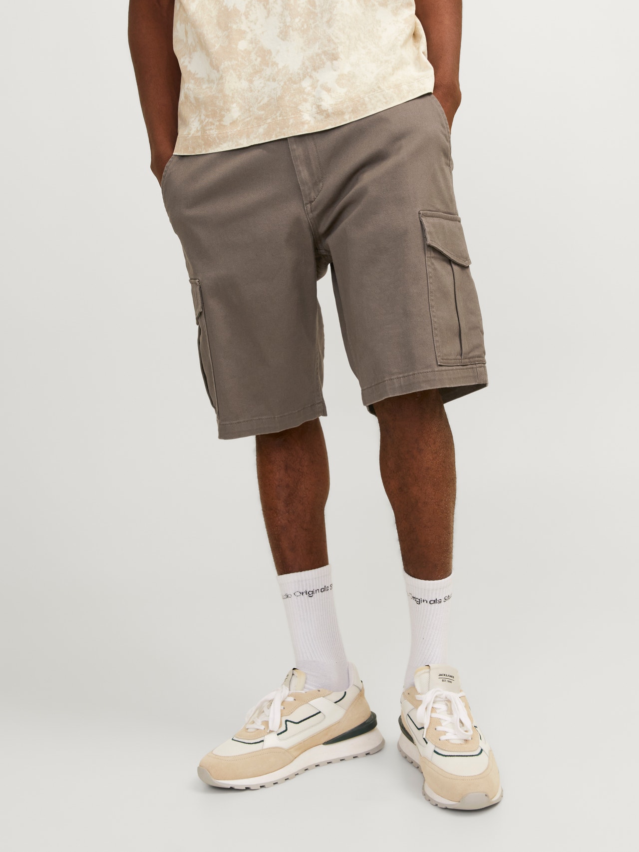Jack & Jones Regular Fit Cargo shorts -Bungee Cord - 12182555
