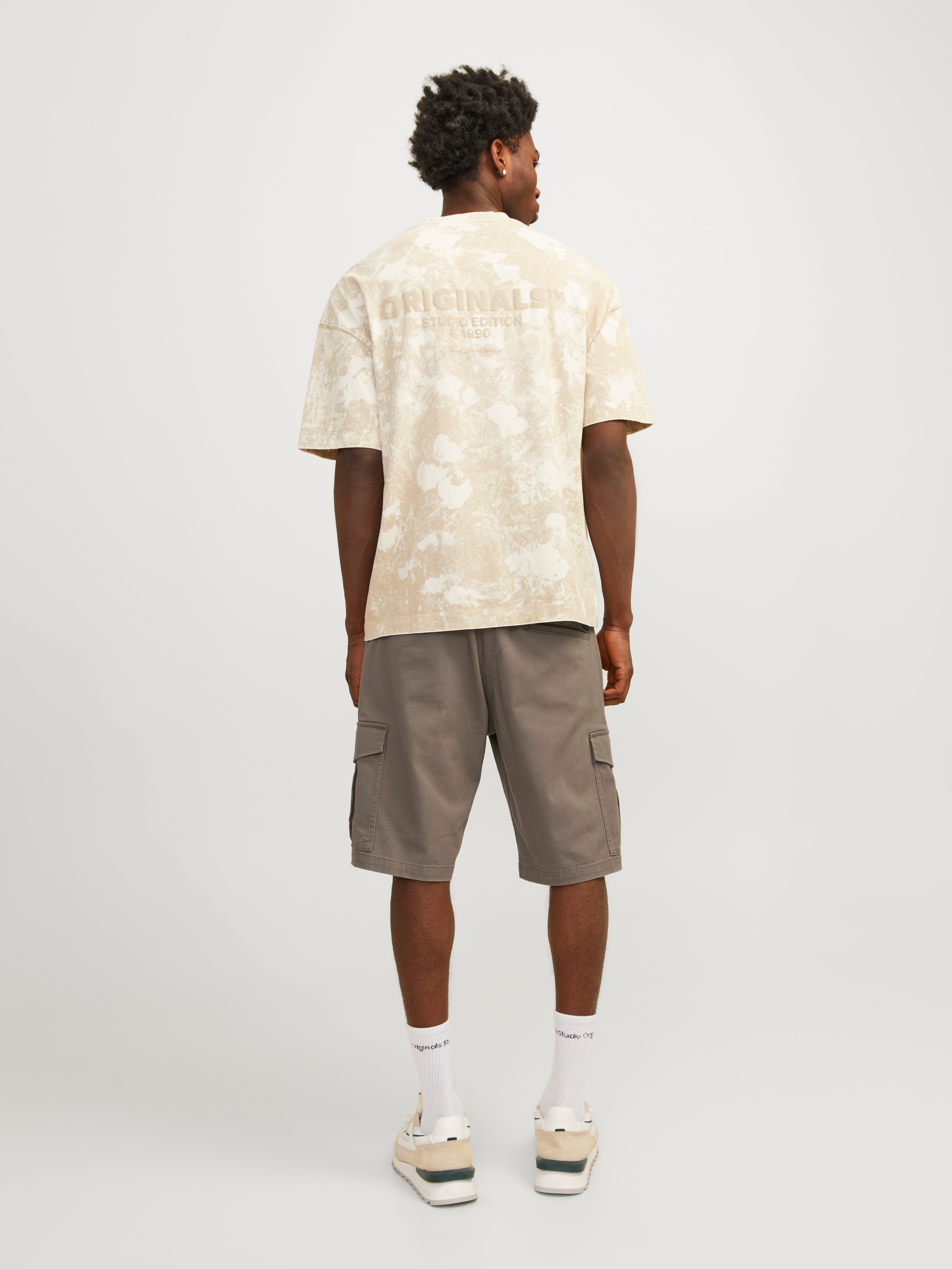 Jack & Jones Regular Fit Krótkie bojówki -Bungee Cord - 12182555