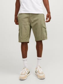 Jack & Jones Regular Fit Cargo shorts -Oil Green - 12182555