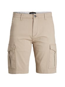 Jack & Jones Cargo fit Cargo shorts For boys -Crockery - 12182856
