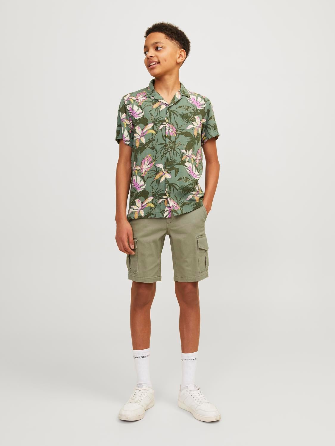 Cargo fit Cargo shorts For boys