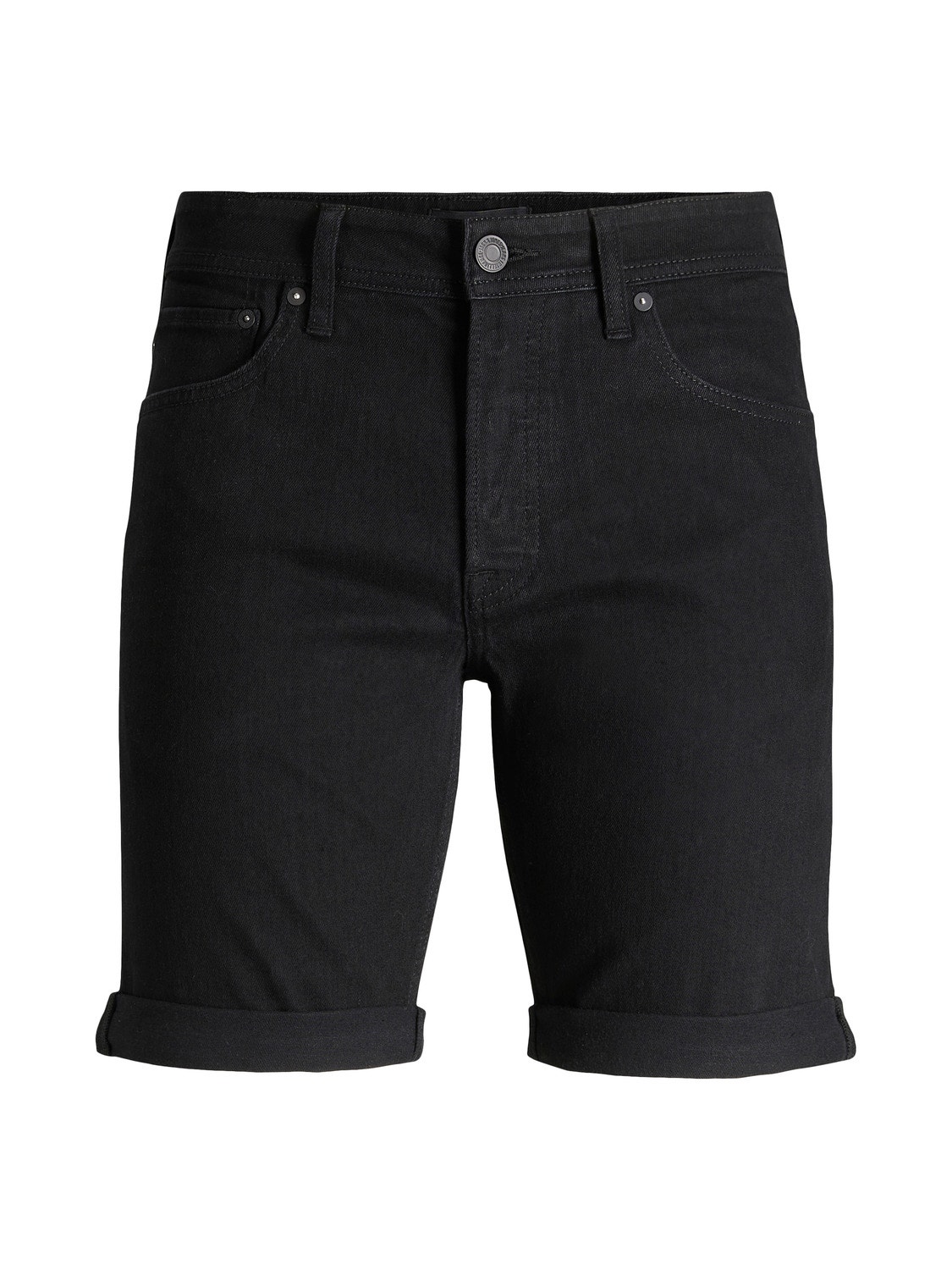 Jack & Jones Regular Fit Denim shorts -Black Denim - 12182954