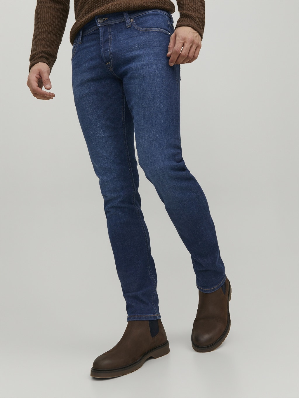 Glenn Original AGI 811 Slim jeans | Medium Blue | Jack Jones®