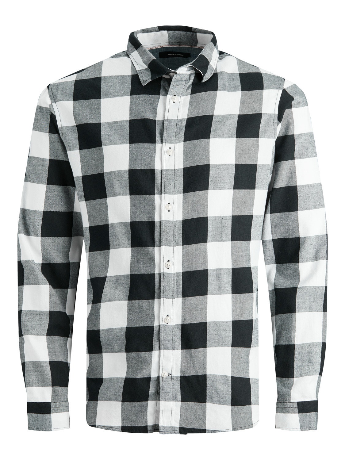 Jack & Jones Camisa a cuadros Para chicos -Whisper White - 12183050