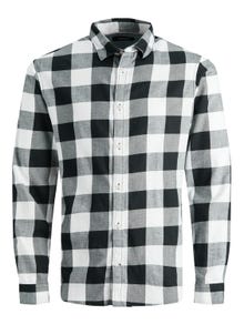 Jack & Jones Chemise à carreaux Pour les garçons -Whisper White - 12183050