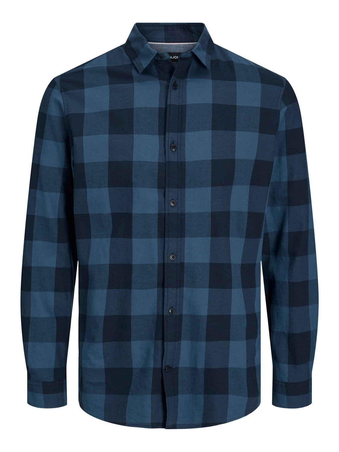 Jack & Jones Rutete skjorte For gutter -Ensign Blue - 12183050