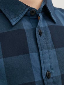 Jack & Jones Checked shirt Junior -Ensign Blue - 12183050