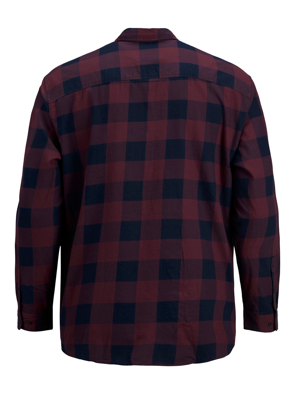 Jack & Jones Plus Size Loose Fit Rutig skjorta -Port Royale - 12183107
