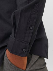 Jack & Jones Plus Size Loose Fit Geruit overhemd -Black - 12183107