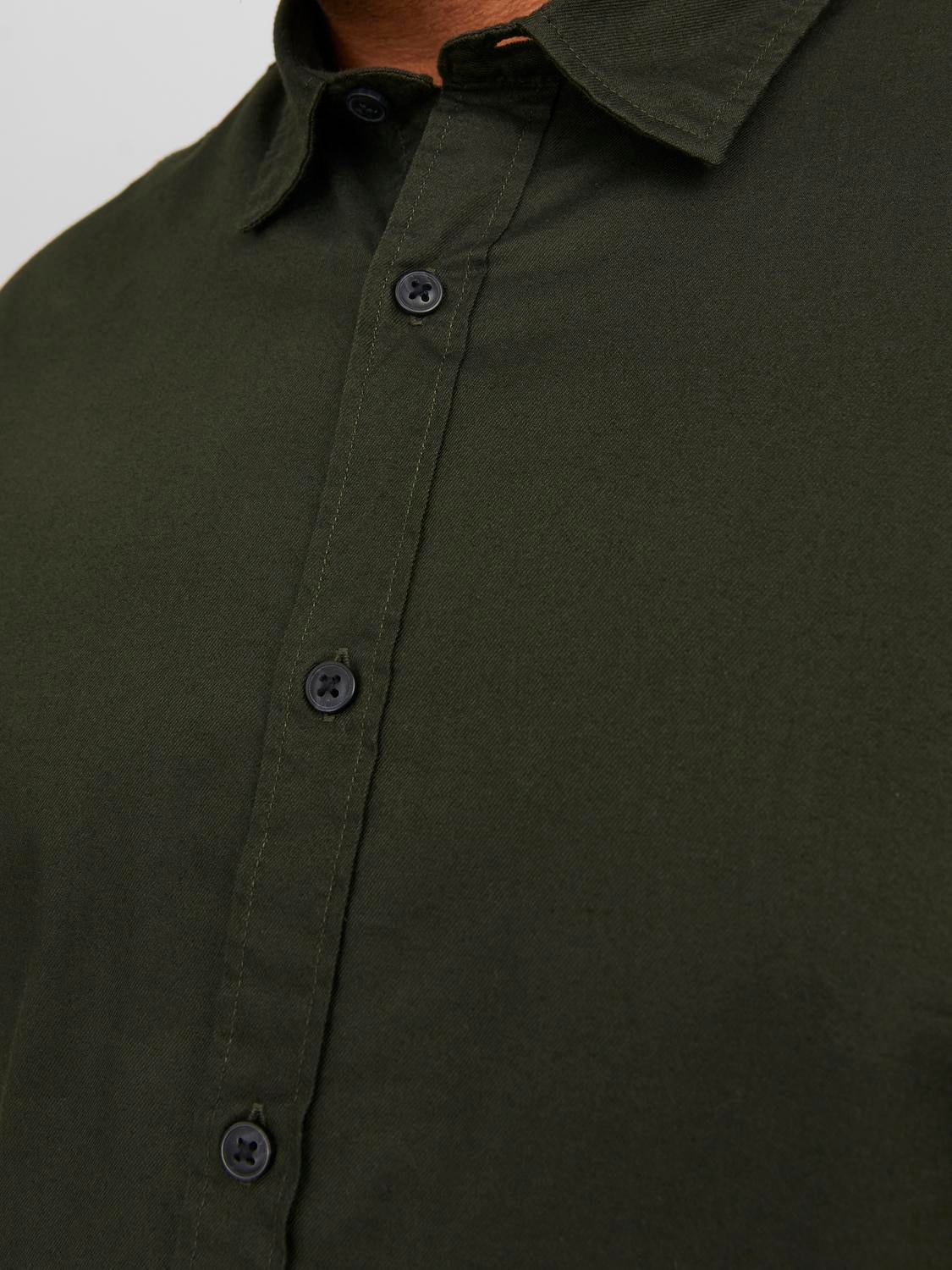 Jack & Jones Plus Size Loose Fit Ternet skjorte -Rosin - 12183107