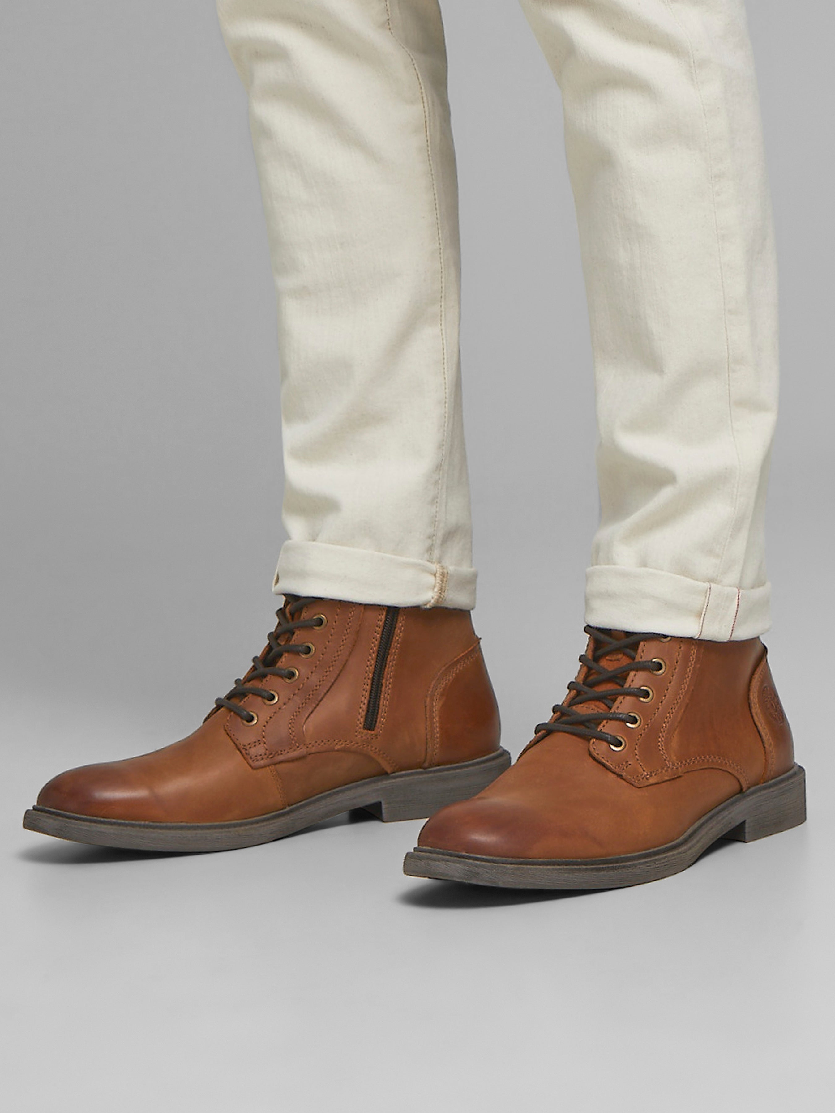 jack and jones tan boots