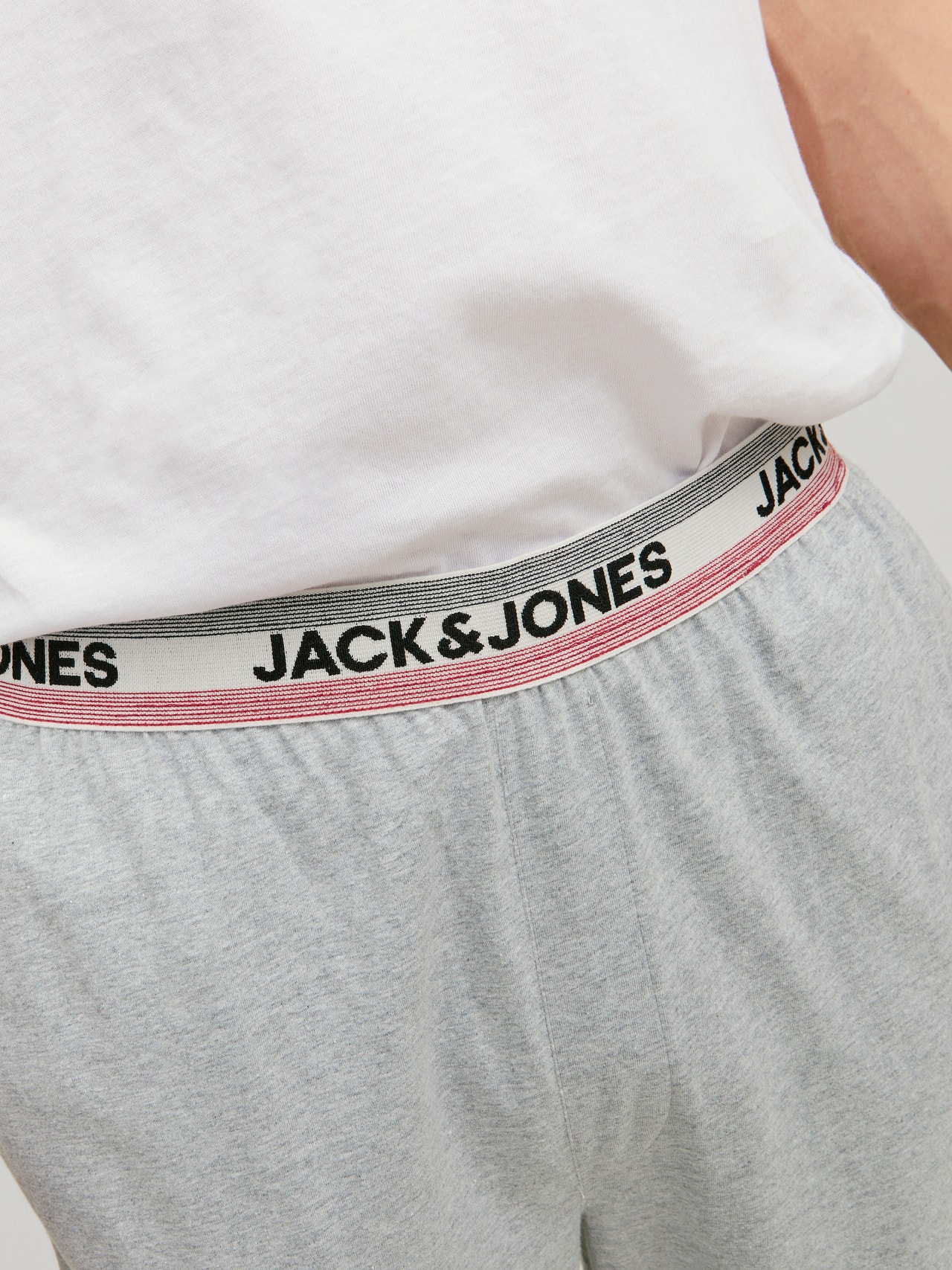 Jack & Jones Loungewear -Light Grey Melange - 12183300