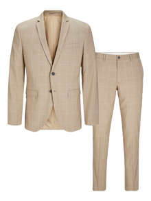 Jack & Jones JPRFRANCO Fato Super Slim Fit -Curds & Whey - 12183530