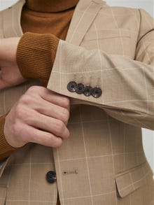 Jack & Jones JPRFRANCO Super Slim Fit Anzug -Curds & Whey - 12183530