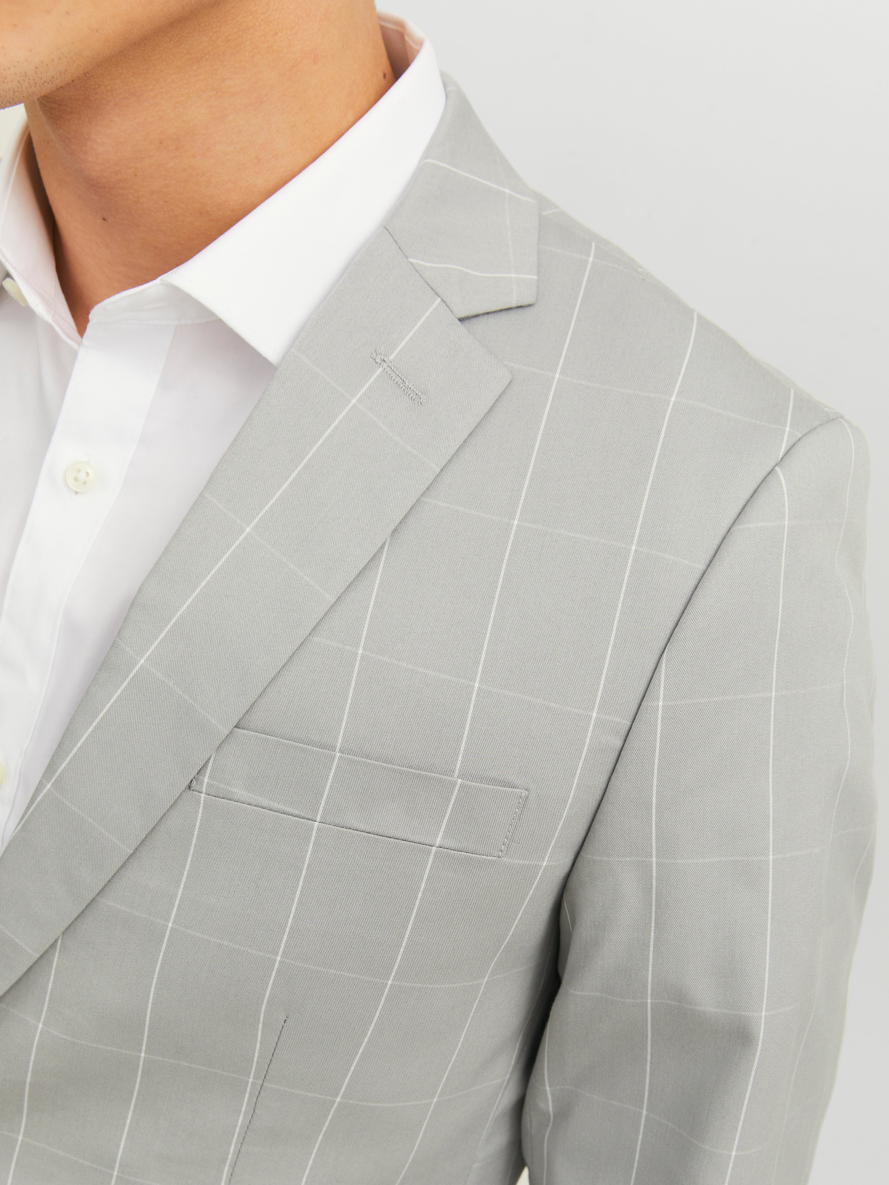 Jack & Jones JPRFRANCO Super Slim Fit Puvut -Light Gray - 12183530