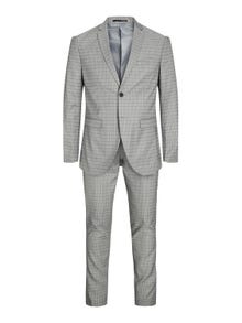 Jack & Jones JPRFRANCO Costumes Super Slim Fit -Light Grey Melange - 12183530