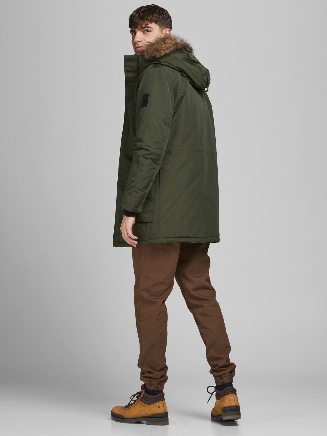 Jack & Jones Parka -Forest Night - 12184060